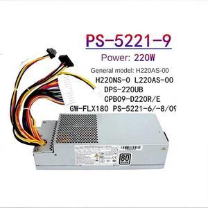 FOR 220W PSU ITX Chassis Power Supply For PE-5221-08 AF PS-5221-9 L220AS-00 H220AS-00 H220NS-01 115V-230V/50Hz-60Hz