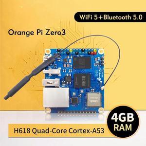 FOR 3 4GB RAM Single Board Computer H618 Chip Wifi LPDDR4 Gigabit Zero 3 4GB Development Board Parts