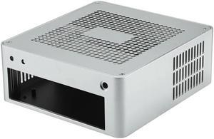 FOR Mini ITX Computer Case HTPC Host Chassis USB3.0 ITX Enclosure Industrial Control Chassis for Office Business Black