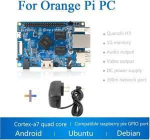 FOR Pi PC H3 Board 1GB DDR3+5V3A Power Supply Cortex-A7 Quad Run 4.4/Ubuntu/Debian US Plug