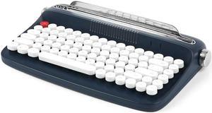 FOR Keyboard Office Typewriter Mechanical Feel Tablet Universal Retro Round Keycap Notebook Keyboard