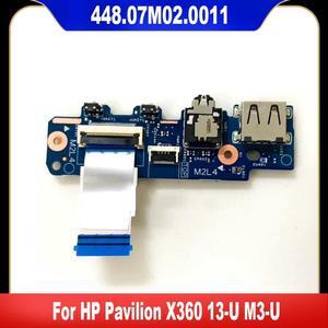 FOR X360 13-U M3-U Laptop USB Audio Board With Cable 448.07M02.0011