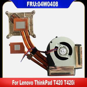 FOR 04W0408 FOR T420 T420i Laptop CPU Cooling Fan With Heatsink Cooler Fan