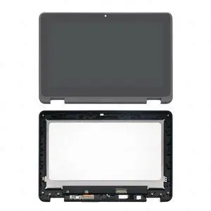 FOR 11.6 For book 11 3189 IPS LCD Display Screen Glass Digitizer Assembly +Bezel B116XAB01.2 KG3NX 4WT7Y G7D84