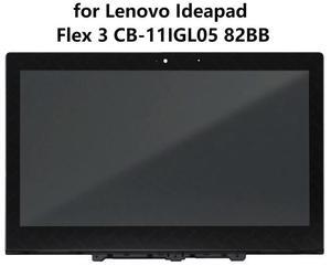FOR 1366X768 11.6 IPS HD for 3 CB-11IGL05 82BB LCD Display Digitizer Matrix Assembly with Frame 30 Pins