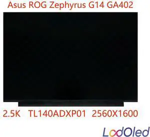 FOR 14 16:10 120Hz 2.5K LED LCD Screen IPS Display Matrix TL140ADXP01 for G14 GA402R GA402RJ 2560x1600