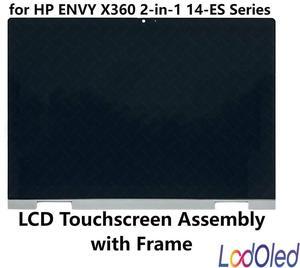 FOR 14 LED 250nits LCD screen Digitizer Assembly for 2-in-1 14-es0033dx 14-ES0010CA 14-es0013dx 1920X1080 30pins
