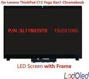 FOR 13.3 SL11B03970 LED LCD Screen Display Assembly With Frame for C13 Gen1 book 1920X1080 30pins