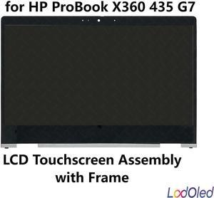 FOR 13.3 LED LCD screen Display Digitizer Assembly With Frame for ProBook 435 G7 1920x1080 30pins 60Hz