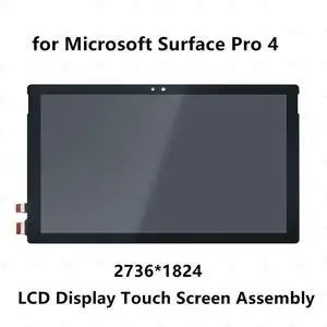 FOR 12.3 for Pro 4 1724 LTN123YL01-001 LED LCD Display Panel Screen Glass Digitizer Assembly Replacement