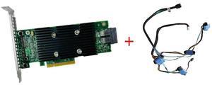 FOR H330 6H1G0 04Y5H1 0TD2NM 0TCKPF 12GB/s PCIE 3.0 x8 lsi3008 RAID Controller With 4 SATA cable cold plate