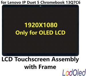 FOR 13.3 FHD LCD Screen Digitizer Assembly for Duet 5 book 13Q7C6 82QS00 2021 1920X1080 30pins