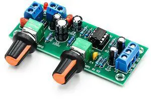 FOR Single power 10-24V overweight subwoofer front stage plate low pass filter board front stage tone board front finished board