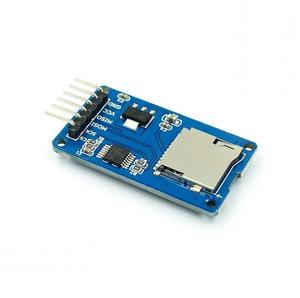 FOR 10pcs/lot Micro SD card mini TF card reader module SPI interfaces with level converter chip for