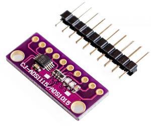 FOR ADS1015 ADS1115 16 Bit ADC 4 channel Module with Programmable Gain Amplifier 2.0V to 5.5V RPi