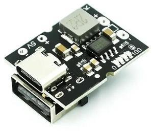 FOR Type-C USB 5V 2A Boost Converter Step-Up Power Module Charging Protection Board LED Display USB For DIY Charger