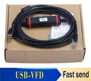 FOR USB-VFD download cable VFD-USB01 for VFD-E/EL/ED/CH2000 series converter commissioning
