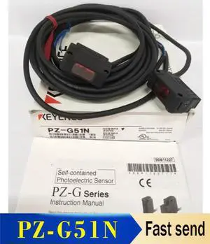 FOR PZ-G51N Built-in Amplifier Photoelectric Switch Square Transmission Cable Type NPN PZ-G51NR+PZ-G51T
