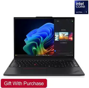 Lenovo ThinkPad T16 Gen 4 Business Laptop, Intel Core Ultra 7-258V AI-Ready, 32GB DDR5 RAM, 512GB SSD Nvme, Win 11 Pro (Gift with Purchase) Lenovo ThinkPad T16 Gen 4 Business Laptop, Intel Core Ultra 7-258V AI-Ready, 32GB DDR5 RAM, 512GB SSD Nvme, Win 11 Pro (Gift with Purchase)