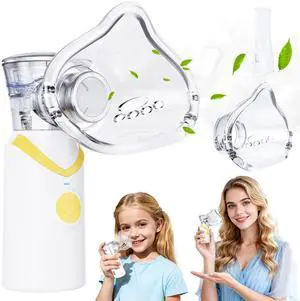 Portable Rechargeable Mesh Nebulizer for Adults & Kids, Handheld Ultrasonic Nebulizer Machine with 2 Modes, Fine Mist for Respiratory Relief, Travel & Home Use, Ultra Quiet <25dB,Blue Portable Rechargeable Mesh Nebulizer for Adults & Kids, Handheld Ultrasonic Nebulizer Machine with 2 Modes, Fine Mist for Respiratory Relief, Travel & Home Use, Ultra Quiet <25dB,Blue