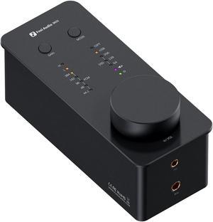 Fosi Audio SK02 DAC Amp Headphone Amplifier Desktop USB C to AUX Digital to Analog Audio Converter Adapter Preamp Optical to 3.5mm 4.4mm Balanced Combo for Home Audio System