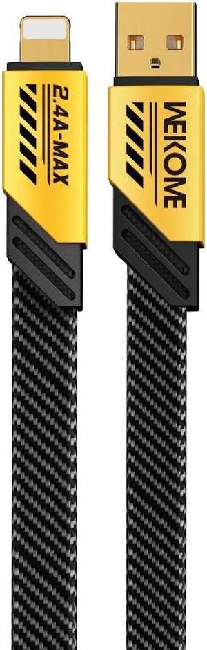 WEKOME WDC-190 USB-A to IPhone Mecha Fast Charging Cable 1M