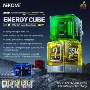 WEKOME WU-01 Energy Cube Series GaN super fast charge 35W(US)