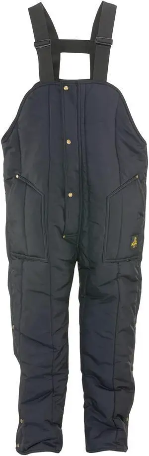 REFRIGIWEAR 0385TNAVXLG Bib Overalls,Navy,Size 42x33 In.