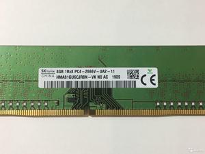 2Pcs Hynix HMA81GU6CJR8N-VK PC4-21300 8GB DDR4 2666Mhz 1Rx8 PC4-2666V CL19 1.20V Non-ECC Unbuffered 288pin DIMM Memory module For Desktop