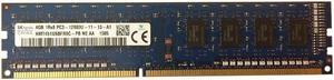 SK Hynix HMT451U6BFR8C-PB Hynix 4GB PC3-12800 non-ECC Unbuffered CL11 240-Pin DIMM Memory Module Desktop