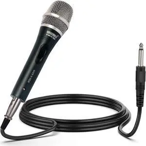 Microphone Professional Audio Dynamic Cardiod Karaoke Singing Dj Audio Hand held Wired Music 5 Core ND-7800x