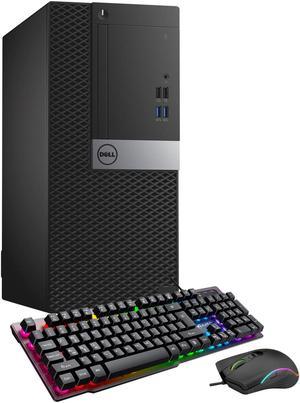 Dell OptiPlex Tower Computer PC Intel Quad Core i5-6500 3.20 GHz 16 GB 1 TB SSD NVIDIA GeForce GTX 1050 Ti 4GB Win 10 Pro Wi-Fi Gaming Keyboard Mouse