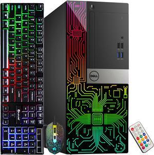 Dell OptiPlex Gaming Desktop Computer PC | Intel i5 Quad-Core Processor | 16GB RAM | 1TB SSD | NVIDIA GeForce GTX 1050 Ti 4 GB GDDR5 | Windows 10 | Wi-Fi