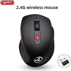 HXSJ T67 Ergonomic 2.4G Wireless Office Gaming Mouse Mice for Desktop PC Laptop - 2.4GHz Wireless Version