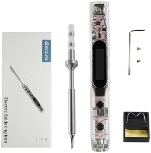 SEQURE 100W Soldering Iron Kit, Adjustable Temperature, 50-450 Fast Heating, Portable Electric Soldering Tool for Electronics with TS-BC2 Soldering Tip SEQURE 100W Soldering Iron Kit, Adjustable Temperature, 50-450 Fast Heating, Portable Electric Soldering Tool for Electronics with TS-BC2 Soldering Tip