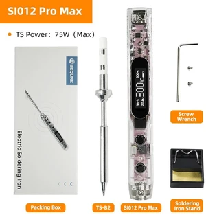 SEQURE 100W Soldering Iron Kit, Adjustable Temperature, 50-450 Fast Heating, Portable Electric Soldering Tool for Electronics with Soldering Tip TS-B2 SEQURE 100W Soldering Iron Kit, Adjustable Temperature, 50-450 Fast Heating, Portable Electric Soldering Tool for Electronics with Soldering Tip TS-B2