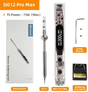 SEQURE 100W Soldering Iron Kit, Adjustable Temperature, 50-450 Fast Heating, Portable Electric Soldering Tool for Electronics with Soldering Tip TS-C1 SEQURE 100W Soldering Iron Kit, Adjustable Temperature, 50-450 Fast Heating, Portable Electric Soldering Tool for Electronics with Soldering Tip TS-C1