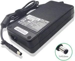 New 19.5V 11.8A 7.4 X 5.0mm 230W Laptop AC Adapter Compatible with HP 8460W 8560W 8570W 8740W HSTNN-LA12 PA-1231-66HH
