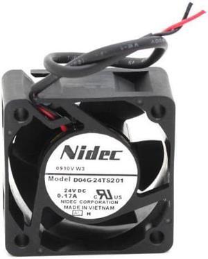 NIDEC D04G-24TS2 01 DC24V 0.17A 4CM 4020 40mm inverter silent cooling fan