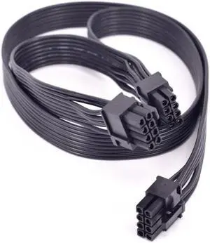 Anicorn  PCI express GPU 8pin to Dual 6+2Pin 8 Pin Power supply Cable PCI-e Graphics card 8pin 1 to 2 power cord For Corsair CS series