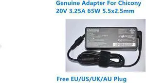 20V 3.25A 65W 5.5x2.5mm Chicony A16-065N2A A065R133L Power Supply AC Adapter For Laptop Power Charger