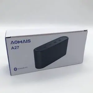 AOMAIS wireless Bluetooth speaker 5W power 5.0 Bluetooth bass diaphragm with AUX connection for 12 hours of playback range