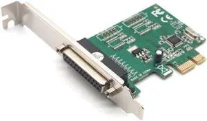 Weastlinks LPT Printer to PCI-E Parallel Port DB25 LPT Printer to PCI-E Express Card Converter Adapter