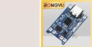 Type-C charging module TP4056 1A lithium battery charging board USB interface charging protection 2-in-1