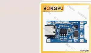 Type-C charging module TP4056 1A lithium battery charging board USB interface charging protection 2-in-1