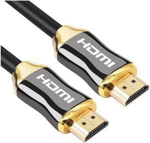 Ultra High Speed hdmi cable 3ft 4k HDMI cables support Ethernet ,3D,4K,18gbps and Audio Return (ARC)CL3 function and with 24k golden plated connector - Full Hd [Latest Version]