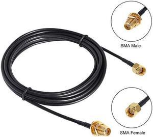 (3m 10FT)WiFi Antenna Extension Cable with SMA Male to SMA Female Coax Connector 3m 10FT by