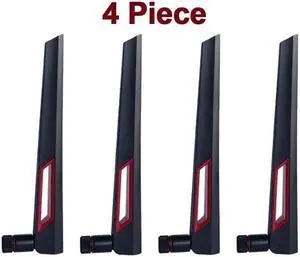 4 X 10dBi RP-SMA 2.4G5.8G Asus Dual Band ASUS Antenna AC88UAC68U Wall Through 10DBI High Gain 5GWIFI Antenna