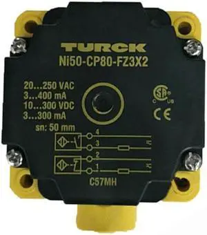 TURCK NI50-CP80-FZ3X2 13406 Inductive sensor