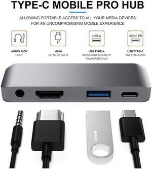 Type-C hub switch for gaming consoles, mobile computers, high-definition USB, suitable for iPad four in one docking station